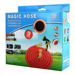 Растягивающийся шланг, Magic Hose, с распылителем, 15м